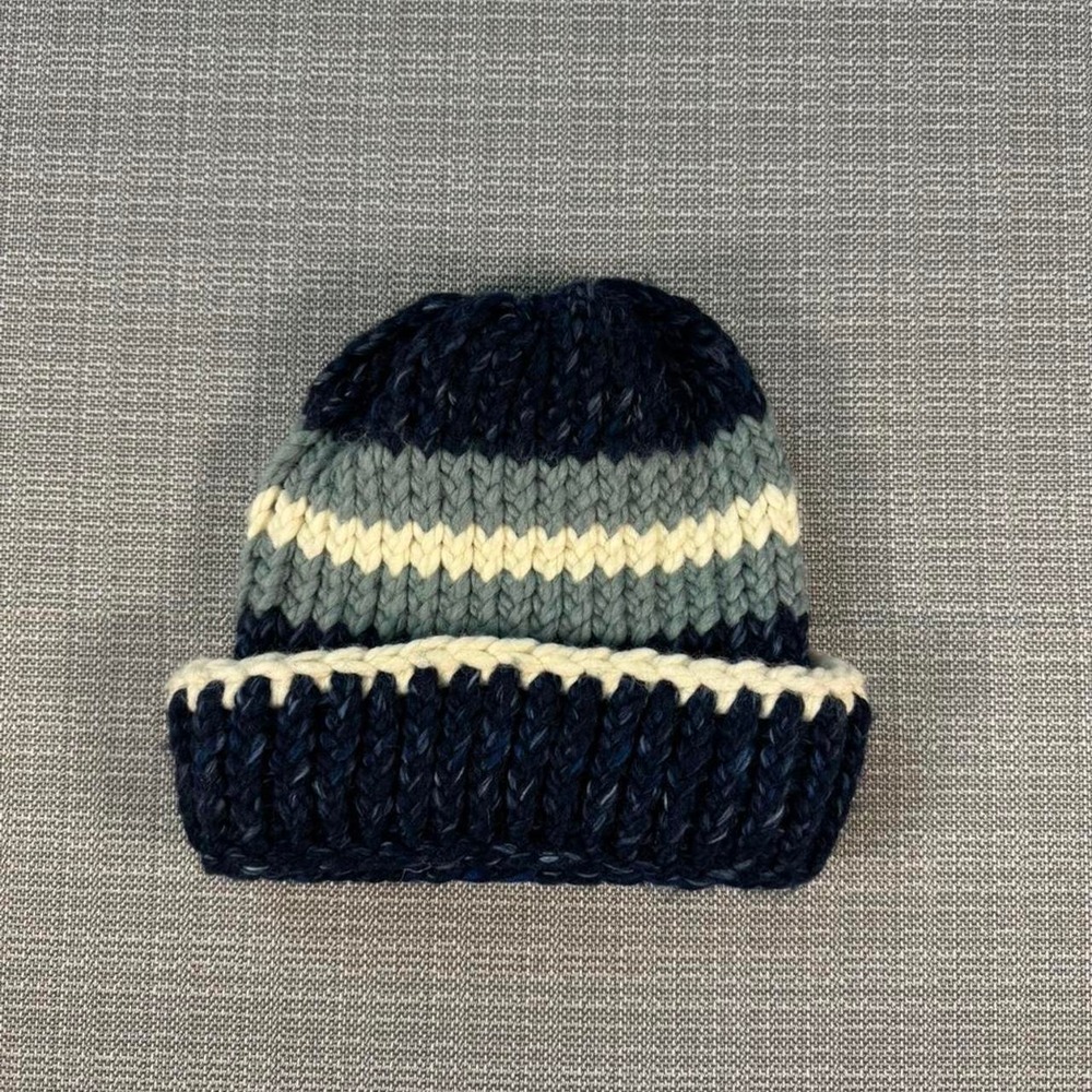 Blue Knitted beanie